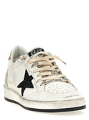 Sneaker "palle stella" d'oro