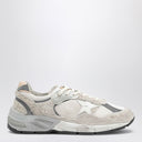 Golden Goose Dad Star Sneakers blancs en détresse / gris
