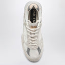 Golden Goose Dad Star Sneakers blancs en détresse / gris