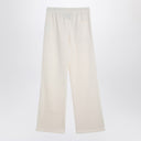 Golden Goose White Jogging Trousers With Stars