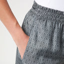 Golden Goose Silk Blend Trousers With Floral Pattern