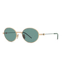 Givenchy Speed Gold Oval Sunglasses