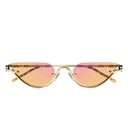 Gucci Sunglasses Gg1603 S 004 Gold/Yellow Unisex