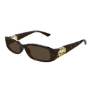 Gucci Sunglasses Gg1661 S 002 Brown/Brown Unisex