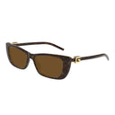 Gucci Sunglasses Gg1681 S 004 Brown/Brown Women