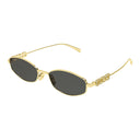Gucci Sunglasses Gg1802 S 001 Gold/Grey Women
