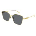 Gucci Sunglasses Gg1805 Sa 001 Gold/Grey Women