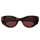 Gucci Sunglasses Gg1862 S 003 Brown/Red Woman