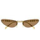 Gucci Sunglasses Gg1920 S 003 Gold/Brown Women