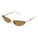 Gucci Sunglasses Gg1920 S 003 Gold/Brown Women