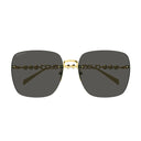 Gucci Sunglasses Gg1923 Sa 001 Gold/Gray Women