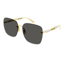 Gucci Sunglasses Gg1923 Sa 001 Gold/Gray Women