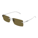 Gucci Sunglasses Gg1941 S 002 Silver/Brown Men