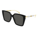 Gucci Sunglasses Gg1967 S 001 Black Gold/Grey Women