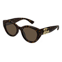 Gucci Sunglasses Gg1976 Sk 003 Brown/Brown Women