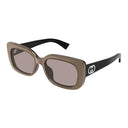 Gucci Sunglasses Gg1979 Sk 004 Beige/Light Brown Woman