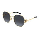 Gucci Sunglasses Gg2046 S 001 Gold/Gray Woman