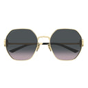 Lunettes de soleil Gucci Gg2046 S 002 Femme Dégradé Or/Gris