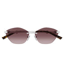 Gucci Sunglasses Gg2050 S 003 Silver/Red Woman