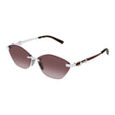 Gucci Sunglasses Gg2050 S 003 Silver/Red Woman