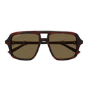 Gucci Sunglasses Gg2052 S 009 Brown/Light Brown Women
