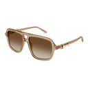 Gucci Sunglasses Gg2052 S 010 Brown/Brown Gradient Woman