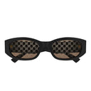 Gucci Sunglasses Gg2068 Sa 004 Black Gold/Brown Monogram Woman