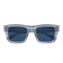 Gucci Sunglasses Gg2072 Sa 004 Gray/Blue Monogram Men