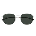 Gucci Sunglasses Gg2095 S 002 Silver/Green Men