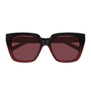 Gucci Sunglasses Gg2102 S 004 Black/Red Woman