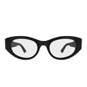 Gucci Gg2041 O 001 Black/Transparent Women's Prescription Glasses