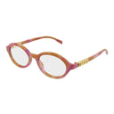 Gucci Eyeglasses Gg2153 O 004 Pink/Transparent Women