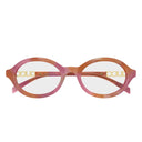 Gucci Eyeglasses Gg2153 O 004 Pink/Transparent Women