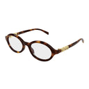 Gucci Eyeglasses Gg2153 O 005 Brown/Transparent Woman