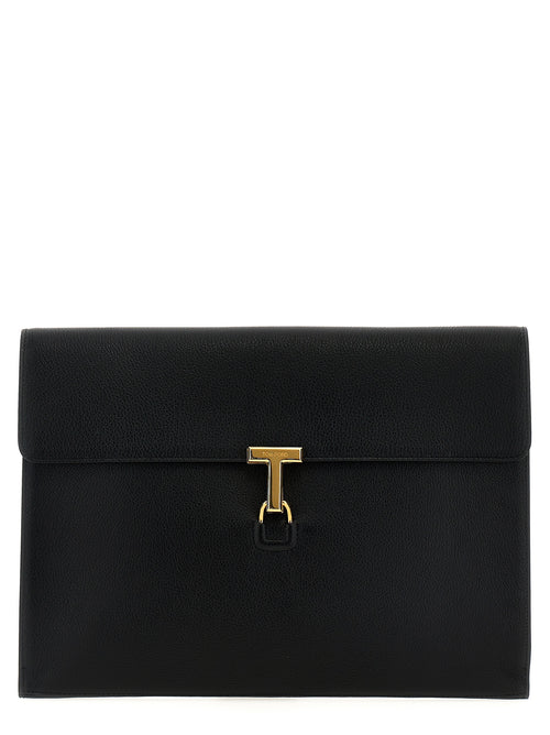 Tom Ford 'Monogram' Logo Clutch