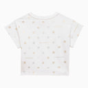 Givenchy camiseta de algodón blanco con logotipo