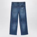 Givenchy Blue Washed Effect Jeans