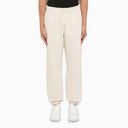 Adidas Originals Ivory colored Cotton Stretch Joggers