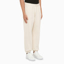 Adidas Originals Ivory colored Cotton Stretch Joggers