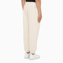 Adidas Originals Ivory colored Cotton Stretch Joggers