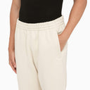 Adidas Originals Ivory colored Cotton Stretch Joggers