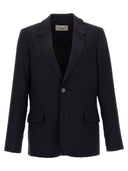 Ami Paris Single Breasted Wool Blazer
