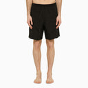 Ami Paris Black Ami De Coeur Swim Shorts