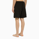 Ami Paris Black Ami De Coeur Swim Shorts