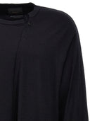 Yohji Yamamoto Oblique Buttons Sweater