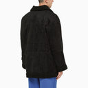 Adidas Originals Blue Version Jacket In A Black Recycled Fabric