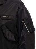 Comme des Garҫons Homme Logo Patch Bomber Jacke