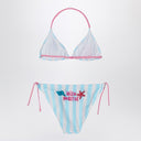 MC2 Saint Barth Holly Bikini White/Blue Striped