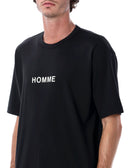 Comme Des Garcons Homme T Shirts And Polos Black