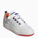 Foro de Adidas Originals Trainer de cuero blanco bajo